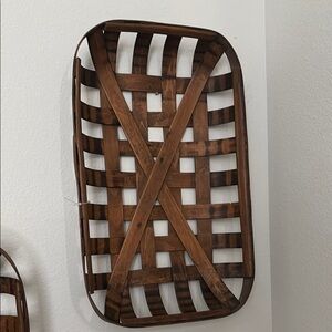 Rustic Brown Woven Wall Basket New Final Sale
Sold Separately Smaller Version